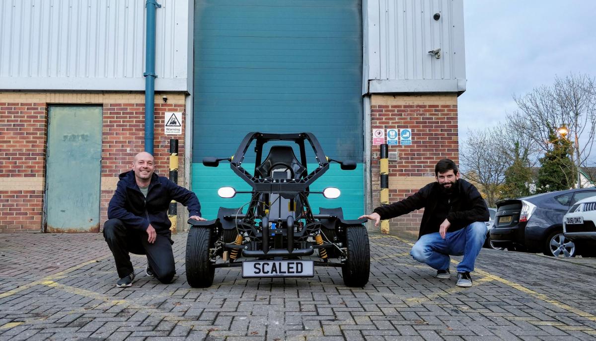 英国公司Scaled开发了该国的第一台3D打印电动汽车