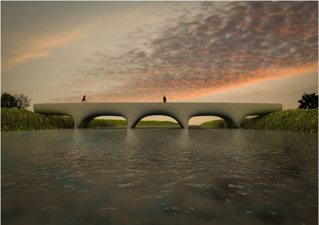 BAM和WEBER BEAMIX正在建造世界上最长的3D打印步行桥