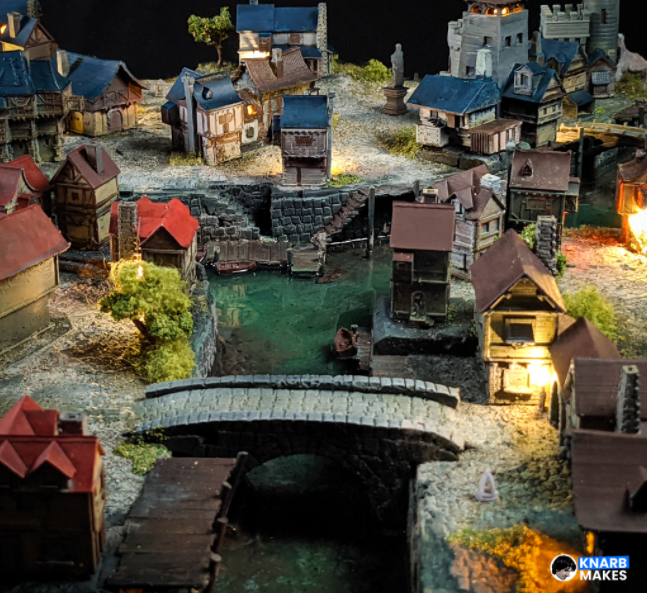 小伙用3D打印制作了整个中世纪城市