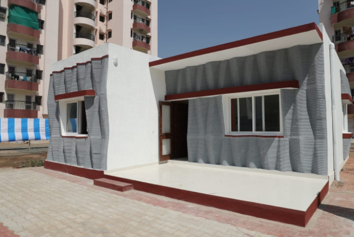 65平米房子30天完工，印度军队建造了两座3D打印房屋